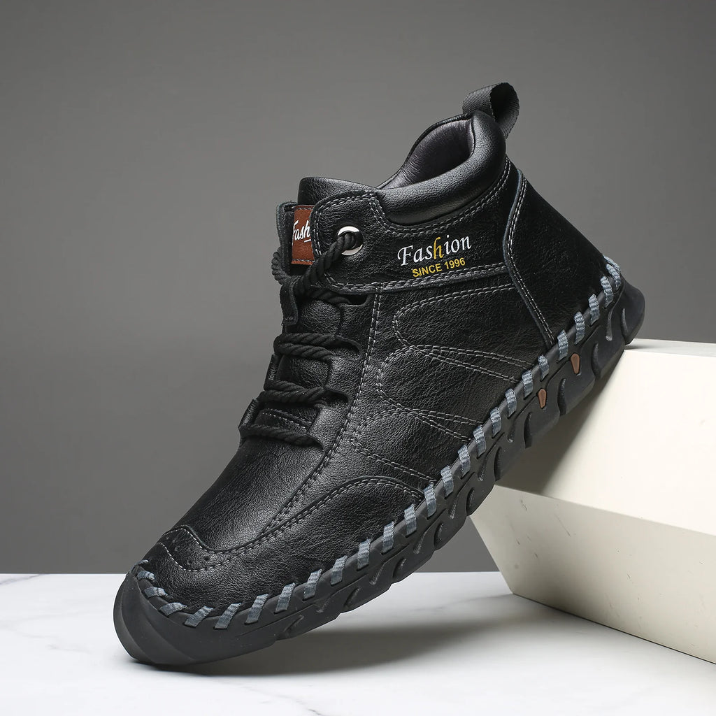 Healthy & non-slip arch support leather walking shoes (2025)