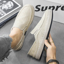 Load image into Gallery viewer, klassische Leinen Slip on Sneakers
