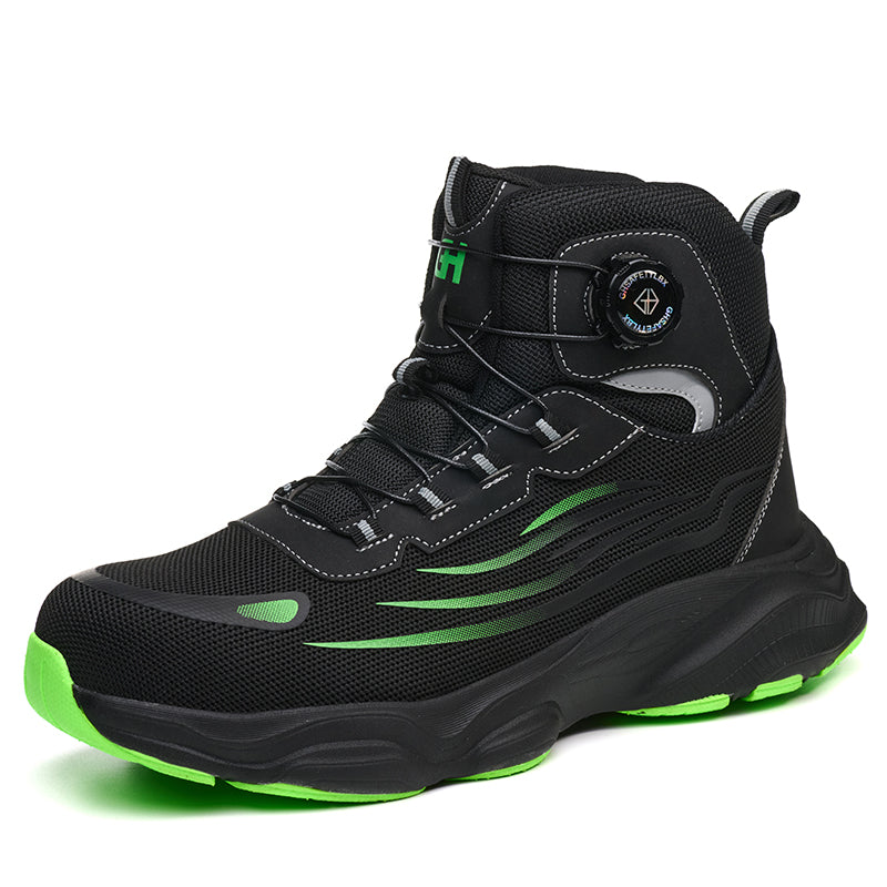 Stylish & Functional Knob-Laced High-Top Outdoor Hiking Sneakers (2025)