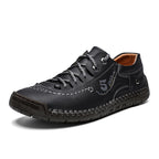 Healthy & hand-knit leather casual shoes (2025)