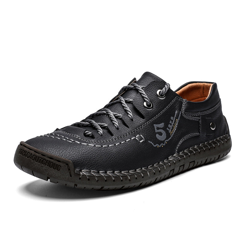 Healthy & hand-knit leather casual shoes (2025)