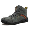 Stylish & Durable Hand-Stitched Leather High-Top Casual Boots (2025)